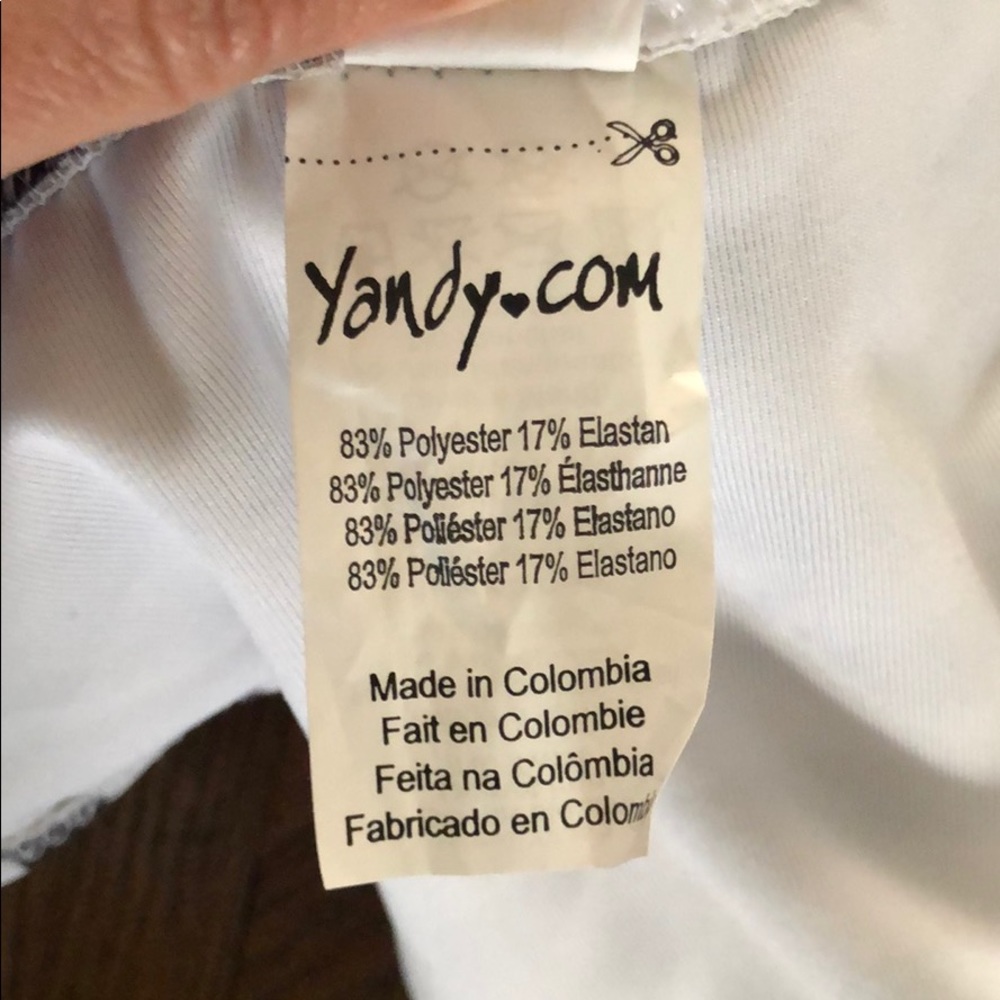 NWOT Yandy Vibrant Blossoms 1 Piece Swimsuit small - Picture 8 of 8
